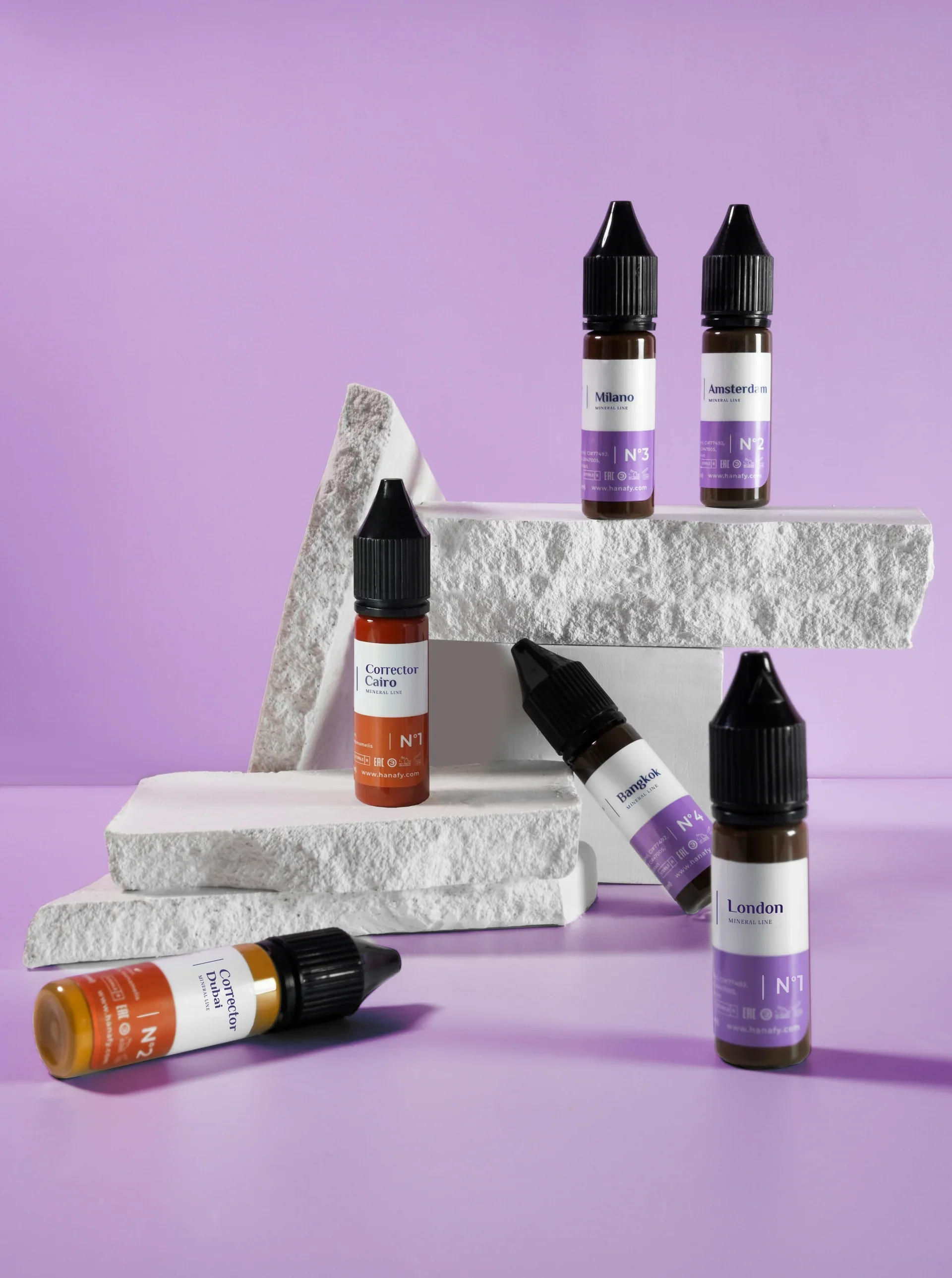 Hanafy Mineral Eyebrow Pigment - Amsterdam N2 - Image 3