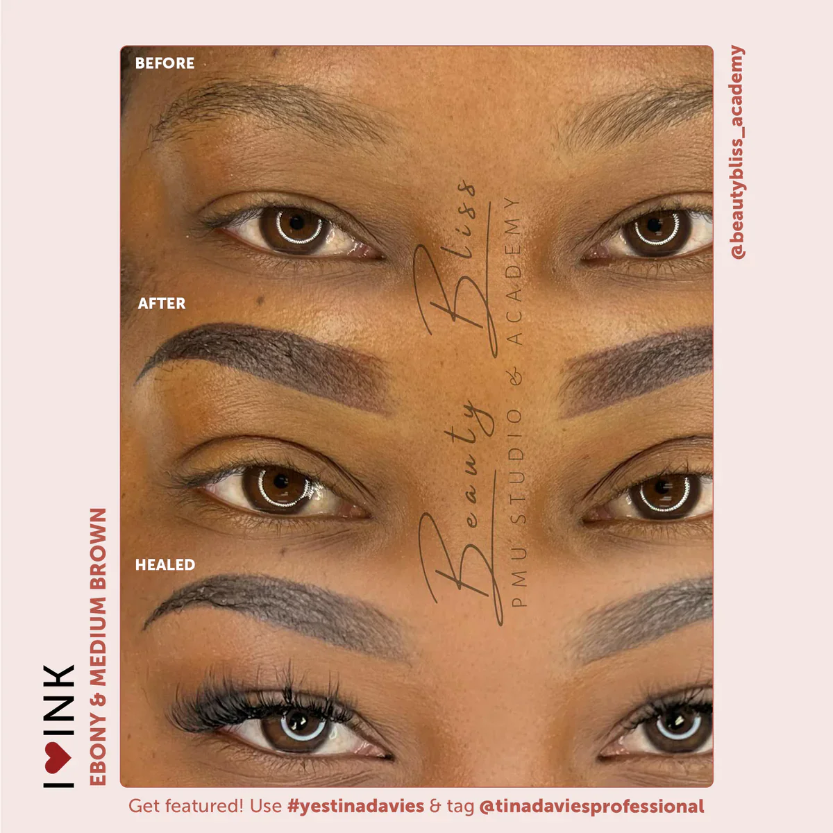 I ❤️ INK Brow Pigment - Ebony - Image 5