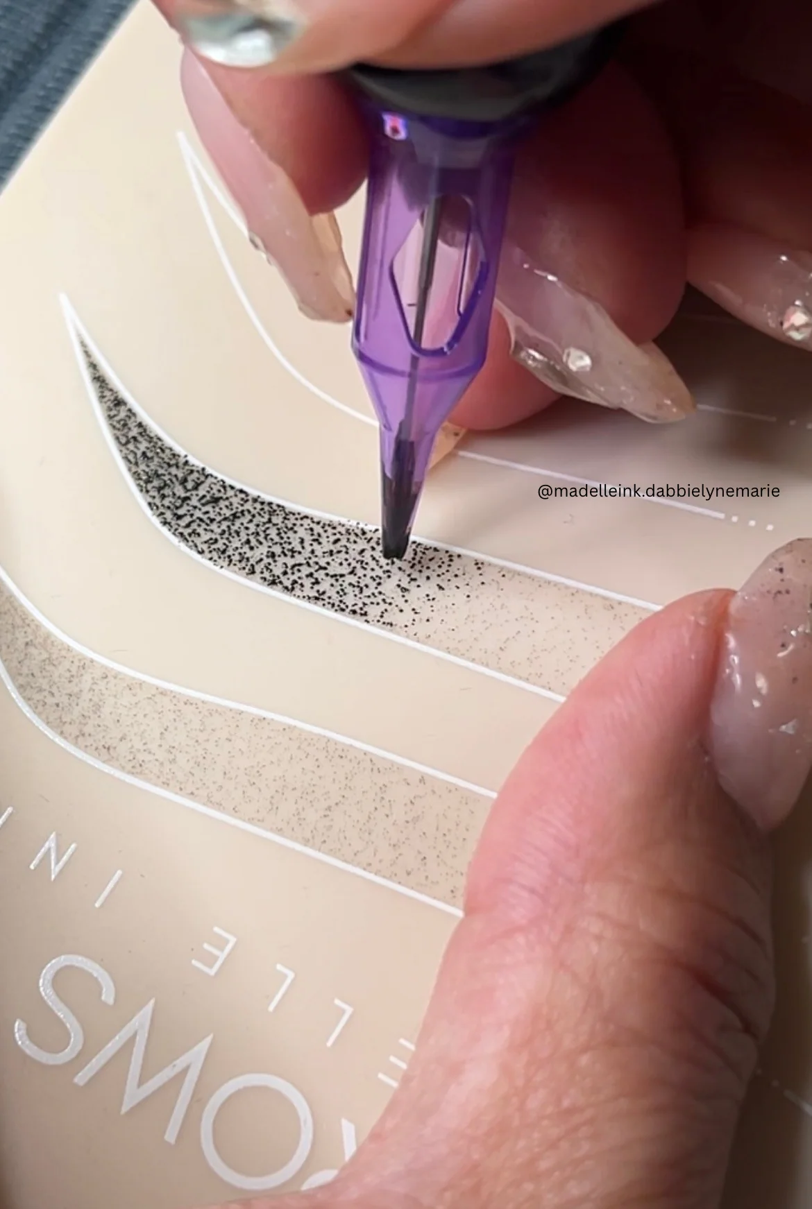 Ombre Brow Practice Pads - iSLAY x Madelle Ink (3 pcs) - Image 2