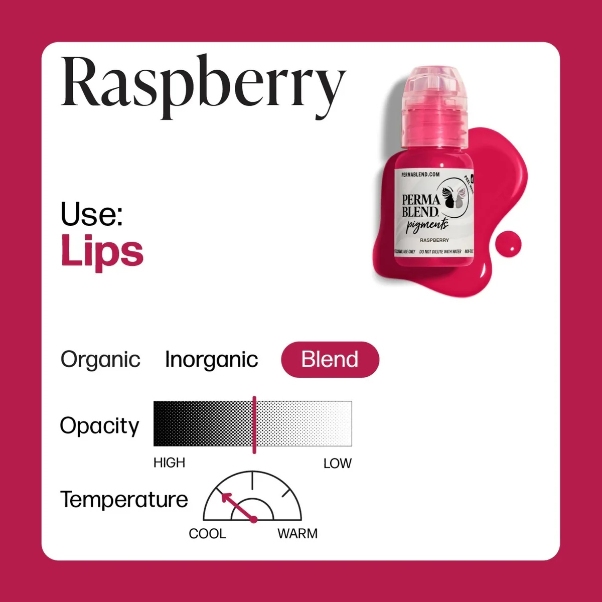 PERMA BLEND LIP SHADES - RASPBERRY - Image 3